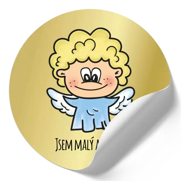 Samolepka Jsem malý andílek