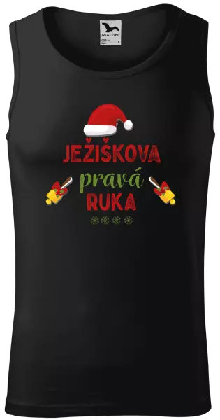 Pánske vianočné tielko Ježiškova pravá ruka