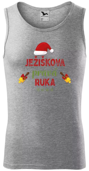 Pánske vianočné tielko Ježiškova pravá ruka