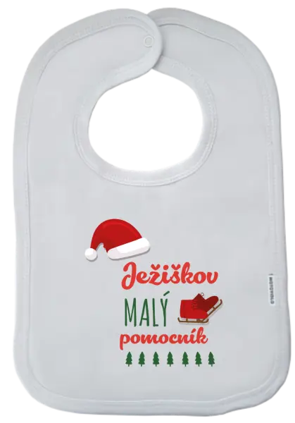 Detský podbradník Ježiškov malý pomocník