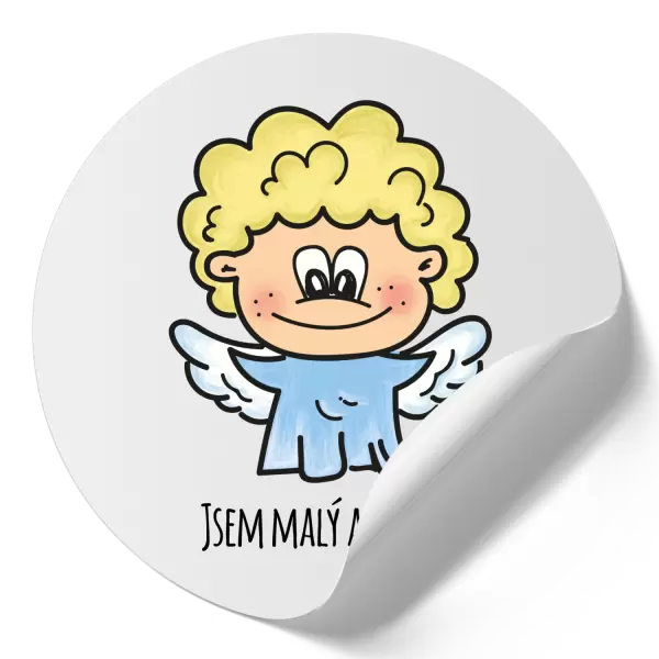 Samolepka Jsem malý andílek