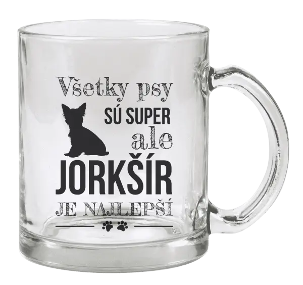 Hrnček Jorkšír je najlepší