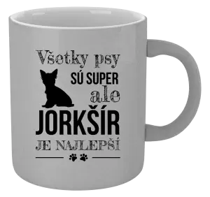 Hrnček metalický Jorkšír je najlepší