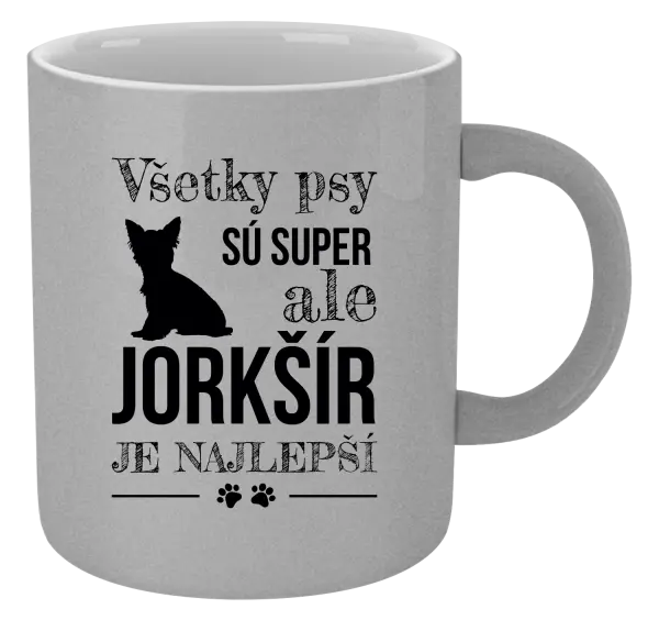 Hrnček metalický Jorkšír je najlepší