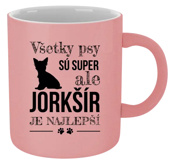 Hrnček metalický Jorkšír je najlepší