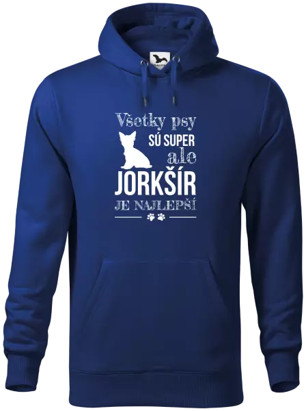 Pánska mikina Jorkšír je najlepší