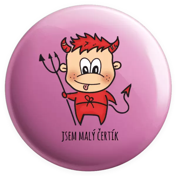 Placka Jsem malý čertík