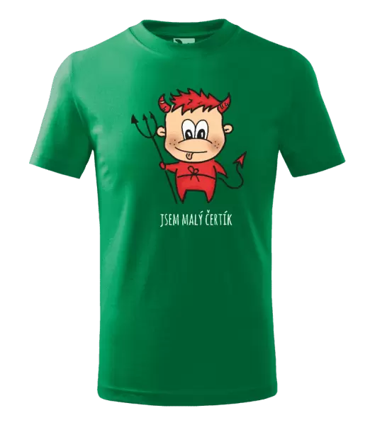 Dětské tričko Jsem malý čertík