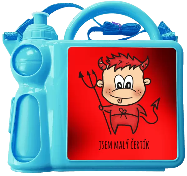 Svačinový set Jsem malý čertík