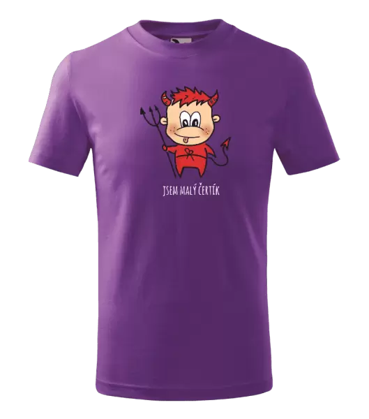 Dětské tričko Jsem malý čertík