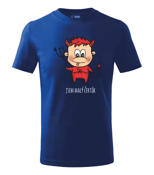 Dětské tričko Jsem malý čertík