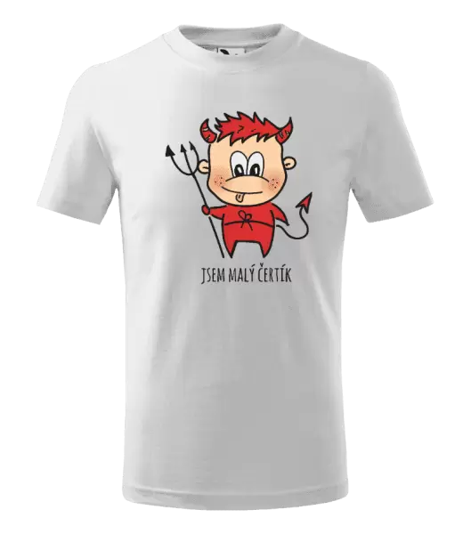 Dětské tričko Jsem malý čertík
