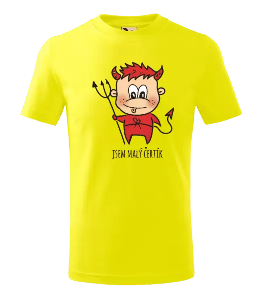 Dětské tričko Jsem malý čertík