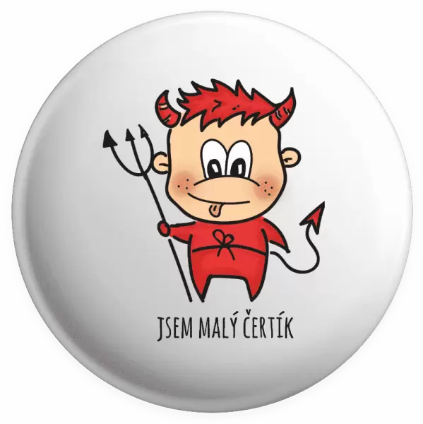 Placka Jsem malý čertík