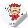 Samolepka Jsem malý čertík