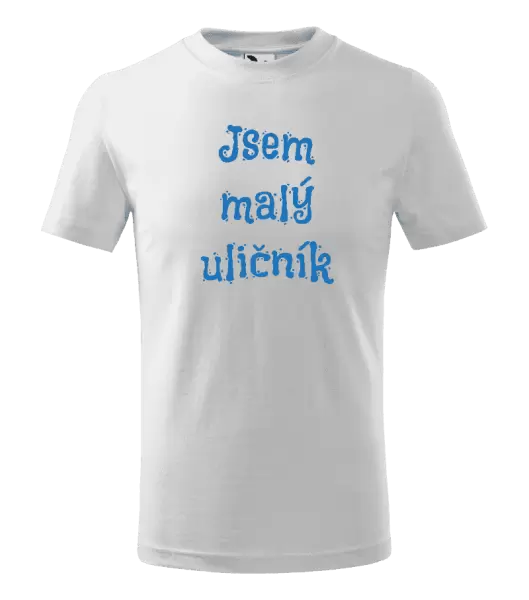 Dětské tričko Jsem malý uličník
