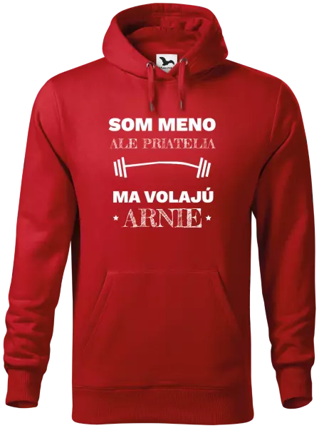 Pánska mikina Som (meno), ale priatelia ma volajú Arnie
