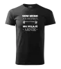 Pánske tričko Som (meno), ale priatelia ma volajú Arnie