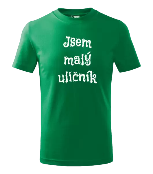 Dětské tričko Jsem malý uličník