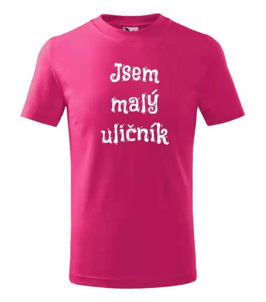 Dětské tričko Jsem malý uličník