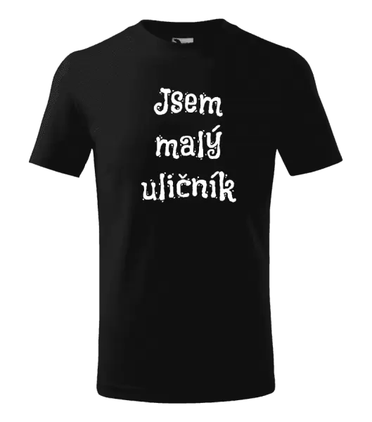 Dětské tričko Jsem malý uličník