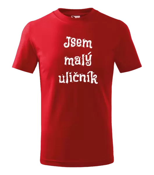 Dětské tričko Jsem malý uličník