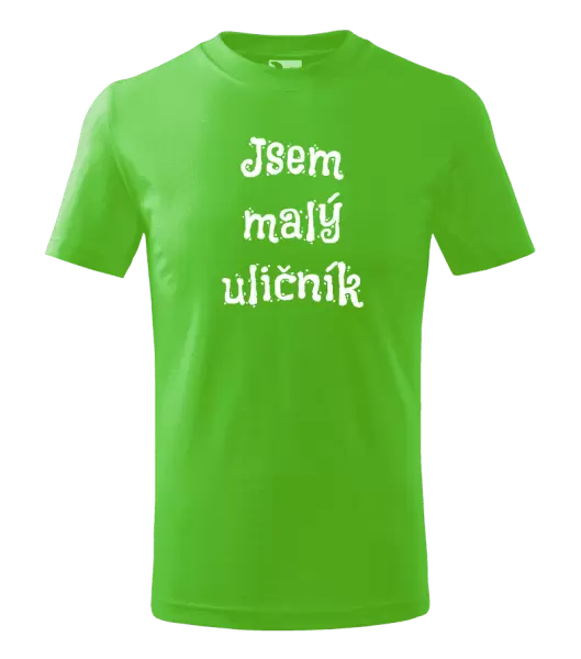 Dětské tričko Jsem malý uličník