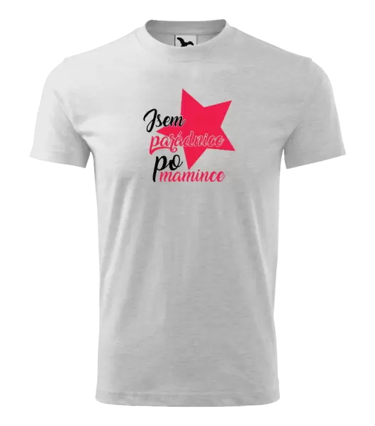 Dětské tričko Jsem parádnice po mamince
