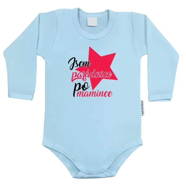 Dětské body Jsem parádnice po mamince