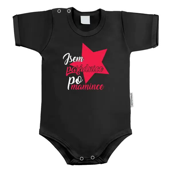 Dětské body Jsem parádnice po mamince