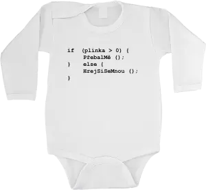 Dětské body Programátorovo dítě