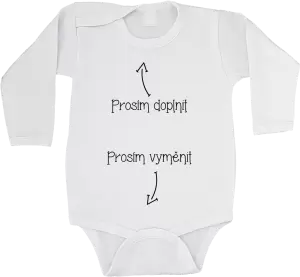 Dětské body Prosím vyměnit a doplnit