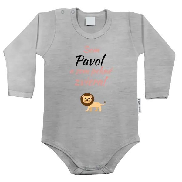 Detské body Som meno a som pekné zviera! Lev