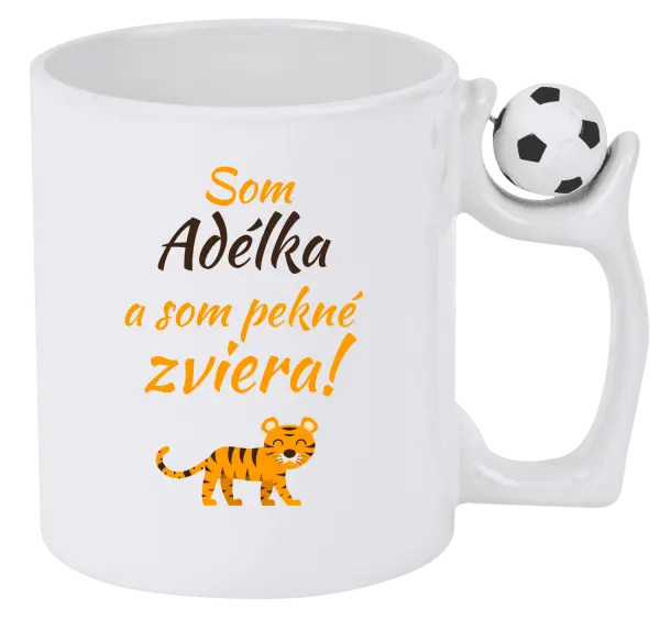 Hrnček Som meno a som pekné zviera! Tiger