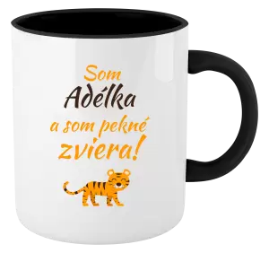 Hrnček  Som meno a som pekné zviera! Tiger