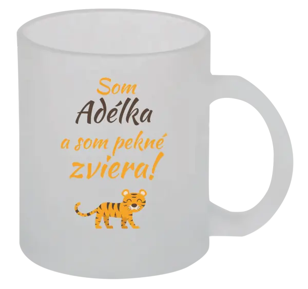 Hrnček Som meno a som pekné zviera! Tiger