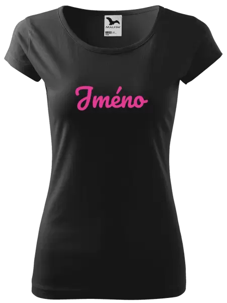 Dámské tričko Vlastní jméno