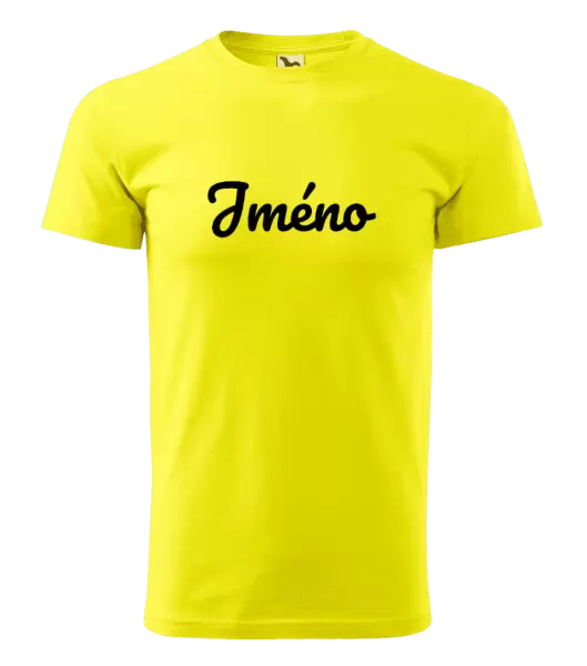 Pánské tričko Vlastní jméno