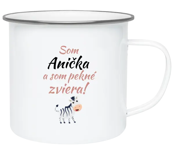 Plecháčik Som meno a som pekné zviera! Zebra