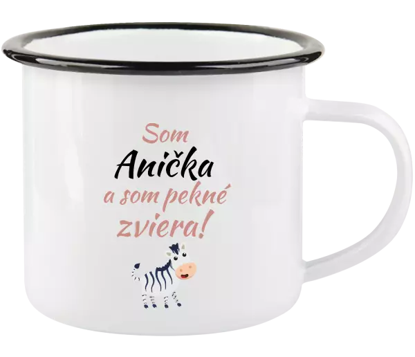 Plecháčik Som meno a som pekné zviera! Zebra