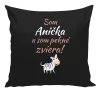 Vankúš Som meno a som pekné zviera! Zebra