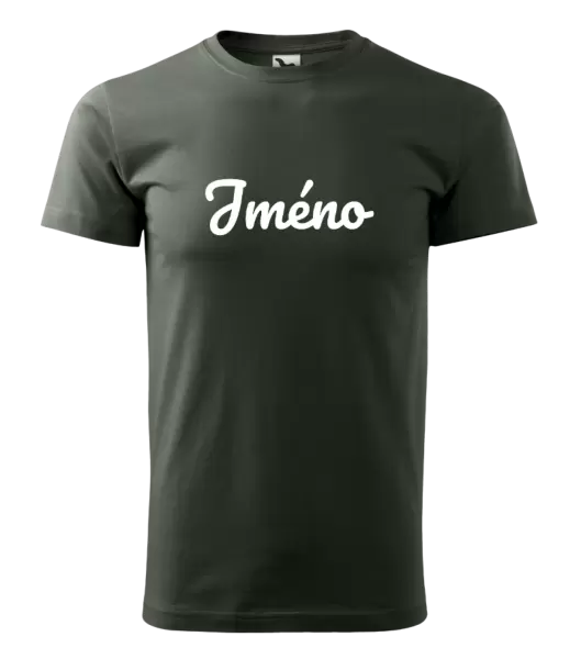 Pánské tričko Vlastní jméno