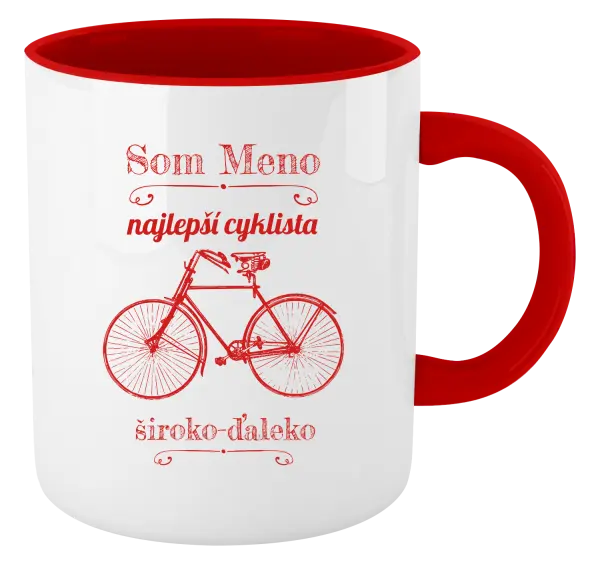 Hrnček  Som najlepší cyklista široko-ďaleko