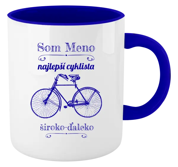 Hrnček  Som najlepší cyklista široko-ďaleko