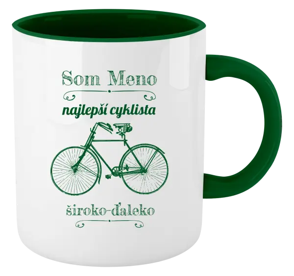 Hrnček  Som najlepší cyklista široko-ďaleko