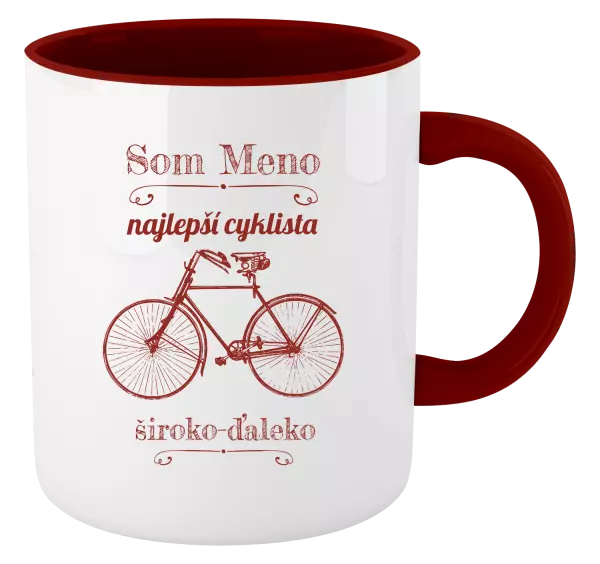 Hrnček  Som najlepší cyklista široko-ďaleko