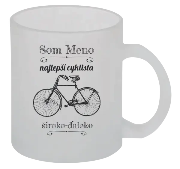 Hrnček Som najlepší cyklista široko-ďaleko