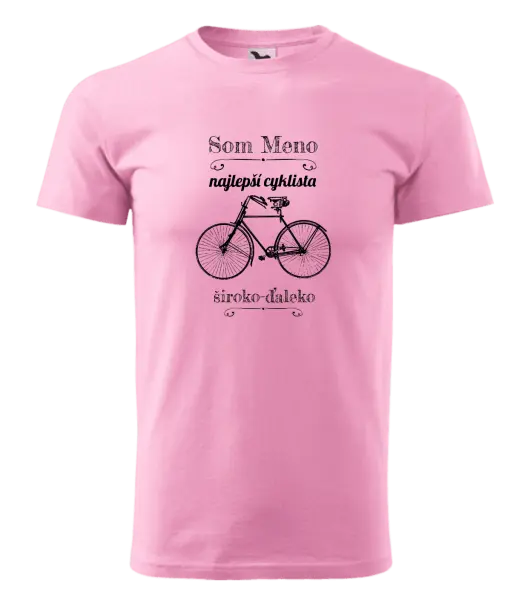 Pánske tričko Som najlepší cyklista široko-ďaleko