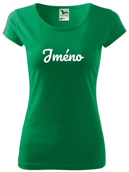 Dámské tričko Vlastní jméno