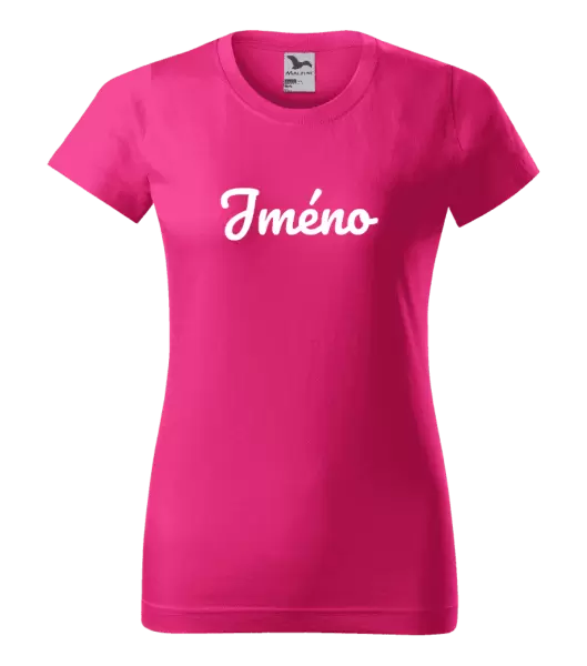 Dámské tričko Vlastní jméno